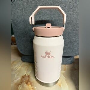 Stanley White and Pink Insulated Bottle 60 Oz